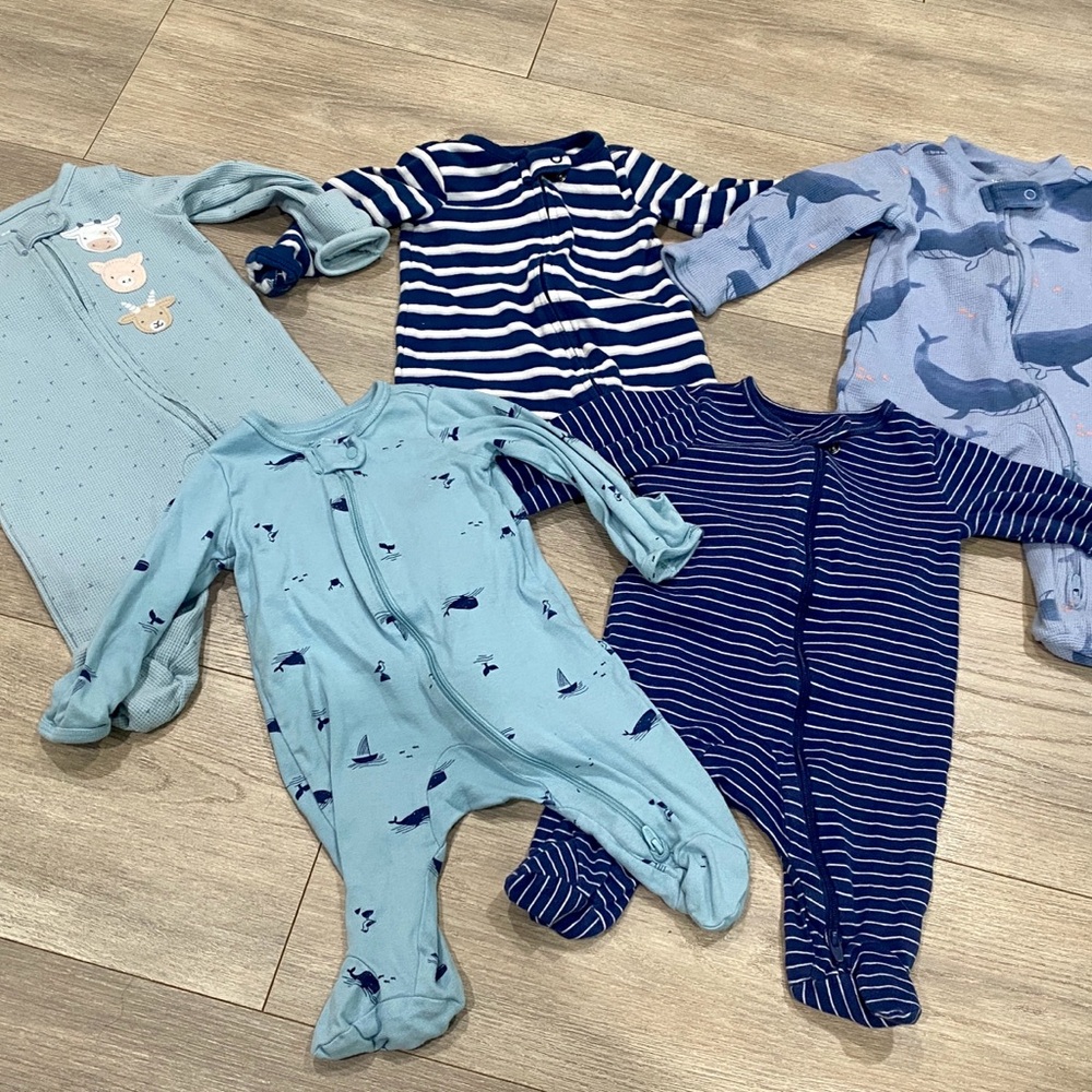 Carter's Blue Pajama Sets for Cozy Comfort